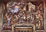 Francesco Solimena Wall Art - Expxulsion of Heliodorus from the Temple
